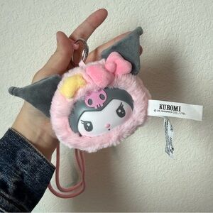 Sanrio Kuromi Virgo Plush Keychain Miniso